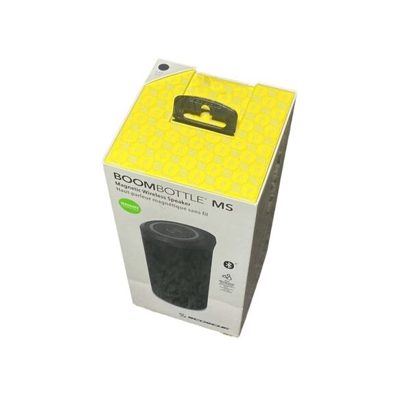 Bluetooth Speaker Scosche BoomBottle MS Waterproof MagSafe Mount Black NEW - Picture 2 of 7